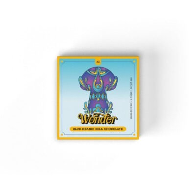 Wonder Blue Meanie Bar – Milk Chocolate 3000mg