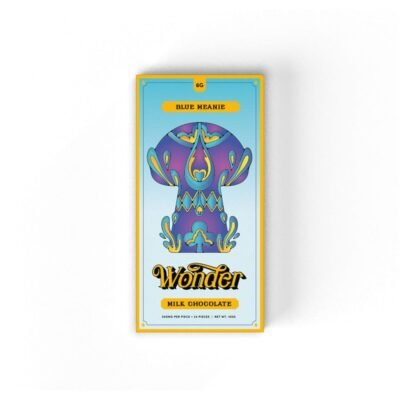 Wonder Blue Meanie Bar – Milk Chocolate 6000mg