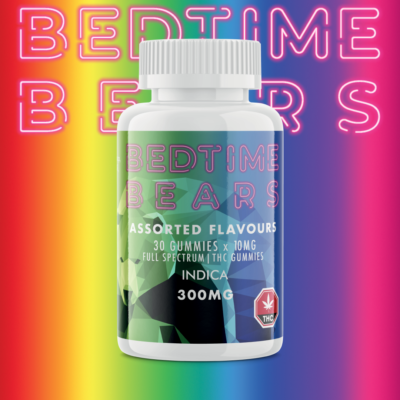 THC Indica Bedtime Bears Assorted 300mg