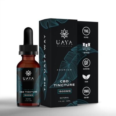 Uaya Botanicals CBD Tincture 1500mg