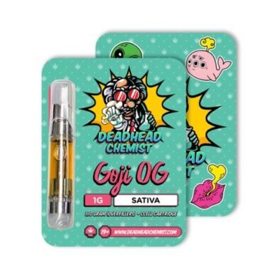 Deadhead Chemist Goji OG Vape Cartridge (Sativa)