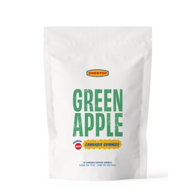 OneStop - Sour Green Apple THC Gummies 500mg