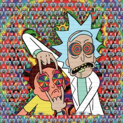 LSD Tabs Rick and Morty