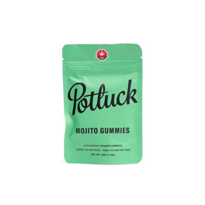 Potluck -Mojito 1:1 Gummies 200mg