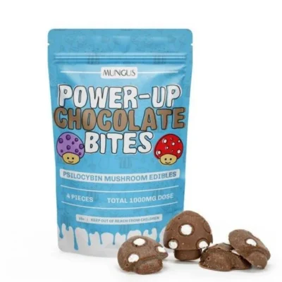 Mungus Power-Up Chocolate Bites 1000mg