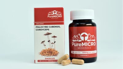 PureMicro Medicinals -  Energize Capsules (30)