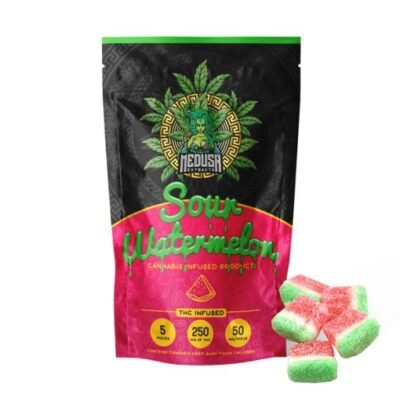 Sour Watermelon 250MG THC | Medusa Extracts